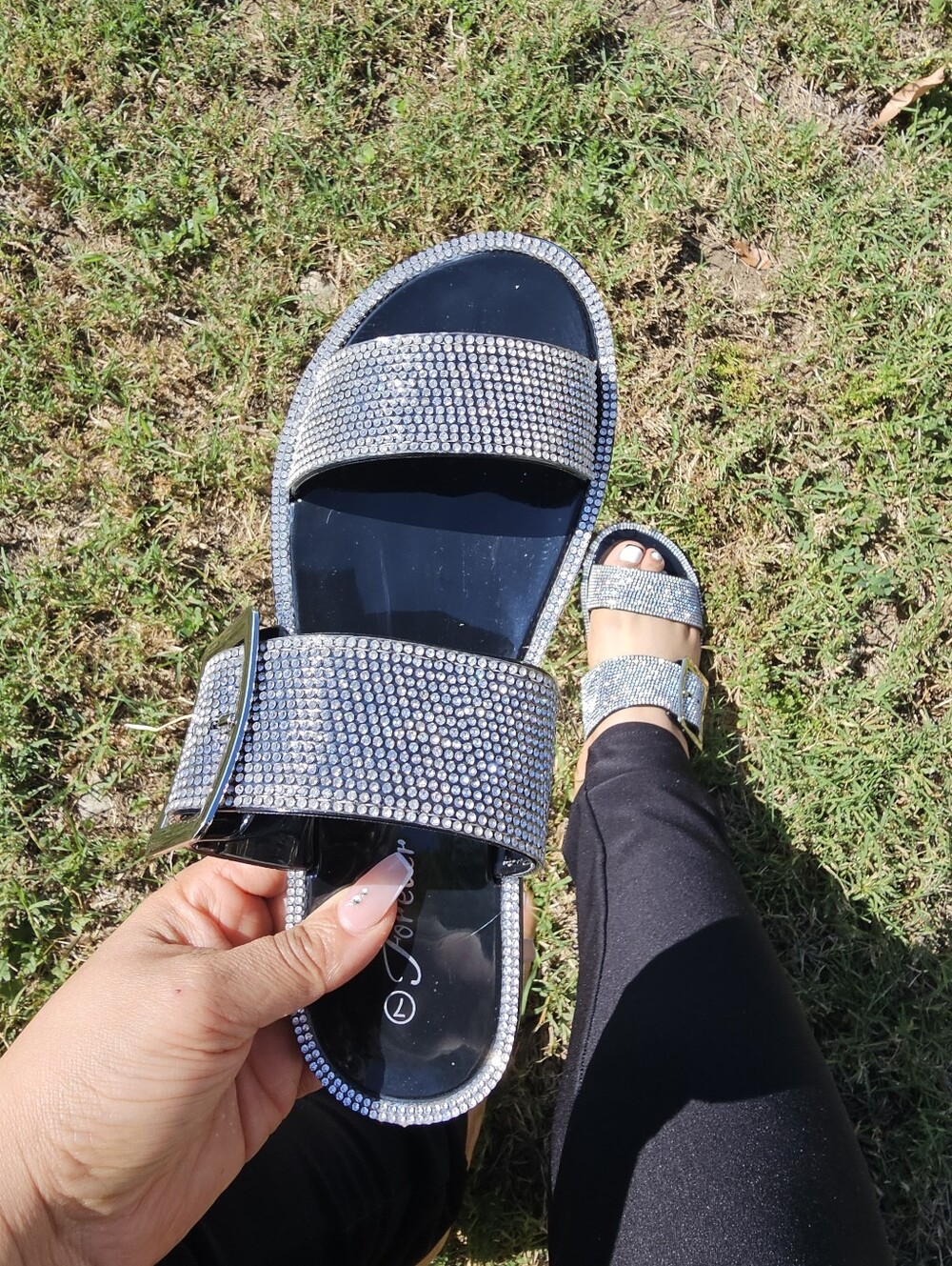 Just In Kayla Sparkling Sandal - Picture 6 of 9